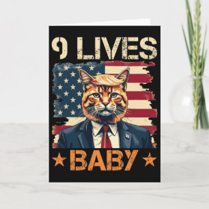 9 Liv Av Trump 2024 Vinst Seger Vinnare Trump Kort