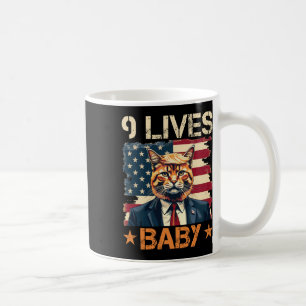 9 Liv Genom Trump 2024 Vinst Seger Vinnare Trump Kaffemugg