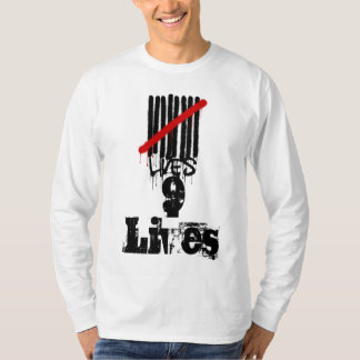 9 liv långa Sleev T-shirt