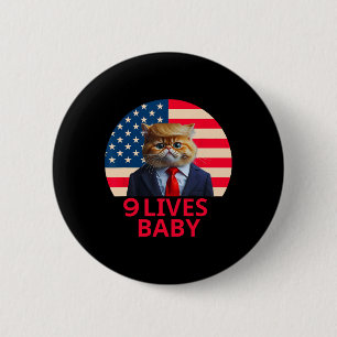 9 Lives Baby Cat Trump 2024 Win Victory Winner Tru Knapp