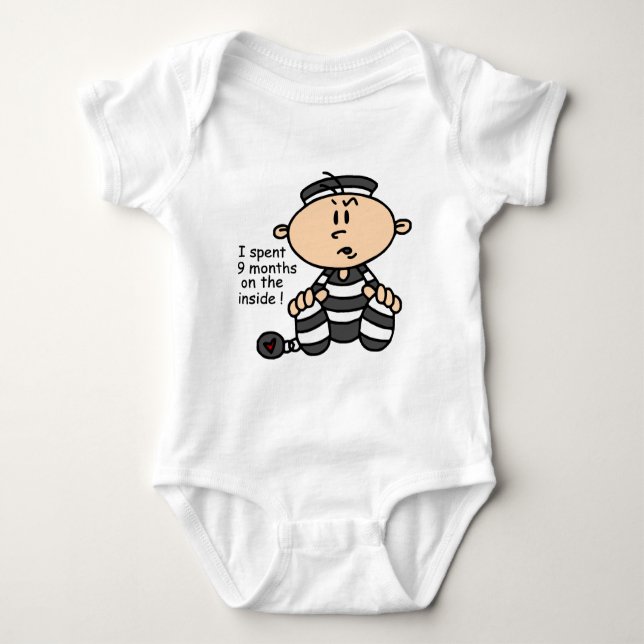 9 månader på det inre babyfånget t-shirt (Framsida)