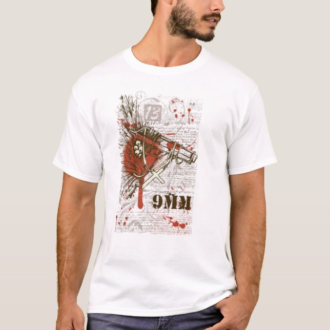 9 mm t shirt (Framsida)