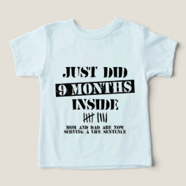 9 Months Inside T Shirt