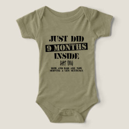 9 Months Inside T Shirt