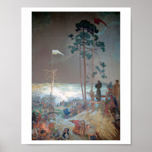 #9 Mötet i Krizky, Mucha Poster