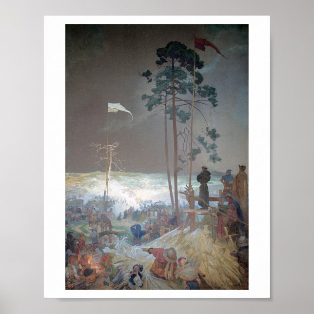 #9 Mötet i Krizky, Mucha Poster (Framsidan)