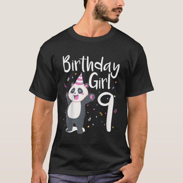 9 Panda 9th Py T Shirt (Framsida)