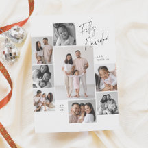 9 Photo Collage Feliz Navidad Spansk jul
