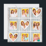9 Photo Collage Rustic Wood Hearts Best Friends Kort<br><div class="desc">Skapa dina egna,  bästa vänner för alltid,  fotokollage,  lägg till dina egna foton,  lägg till Namn och gör det till din egen. Gör en Personlig Friends Photo Collage till jul,  födelsedagar,  Helgdagar,  speciella tillfällen och mer.</div>
