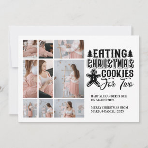 9 Photo jul Cookies i 2 Gravider Julkort