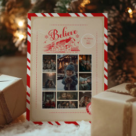 9 Photo Polar Express jul Biljett Julkort