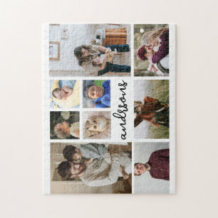 9 Photos Puzzle Pussel