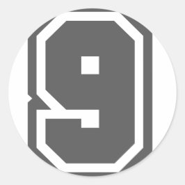 9 RUNT KLISTERMÄRKE