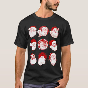 9 Santas - manar svart kortärmadT-tröja Tröja
