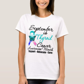 9 september Tyreoideacancer - medvetandegörande må Tröja