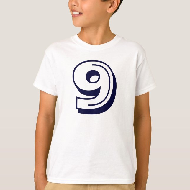 9 TEE SHIRT (Framsida)
