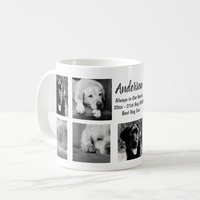 9 x Photo Collage Labrador Hundälskares Anpassning Kaffemugg (Framsida vänster)