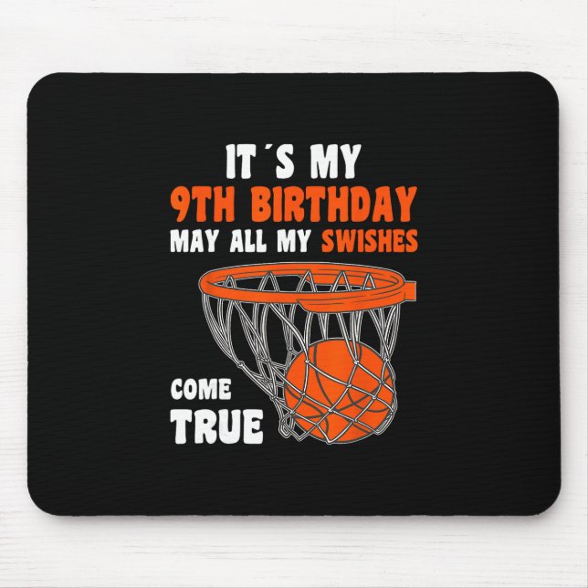 9 Year Old Happy 9th Birthday Sketll 9th Birthday  Musmatta (Framsidan)