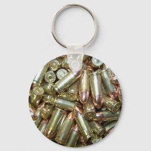 9mm ammoammunitionar nyckelring