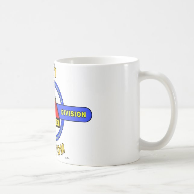 9TH ARMORED INBILLAD" UPPDELNING för UPPDELNING " Kaffemugg (Höger)