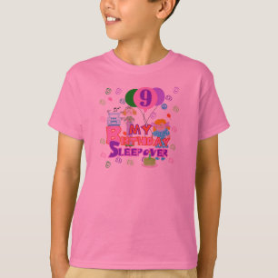 9th FödelsedagSleepover T Shirt