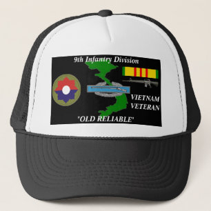 9th Infanteriuppdelning " GAMMALA PÅLITLIGA" Truckerkeps
