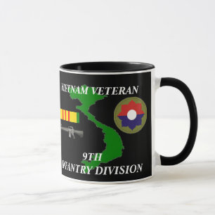 9th Kaffe koppar för infanteriuppdelningsVietnam