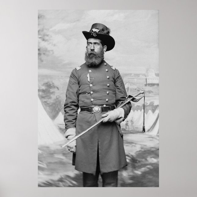 9th Massachusetts Officer, 1860 s Poster (Framsidan)