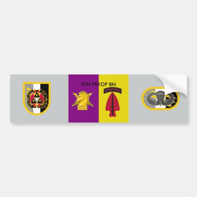 9TH PSYOP-BATALJONBILDEKAL BILDEKAL (Framsidan)