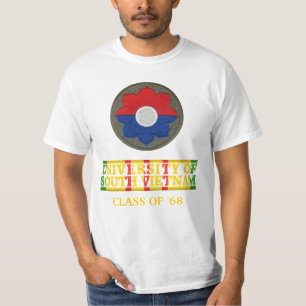 9th Universiteten för Inf Div av den södra Vietn Tröja