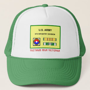 9TH VET för INFANTERIUPPDELNINGSVIETNAMKRIGET Truckerkeps