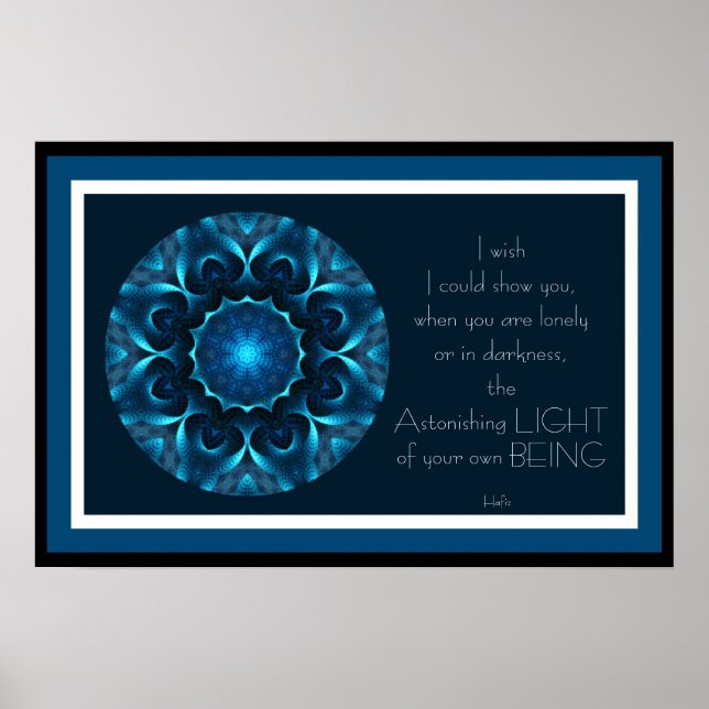 A001.Astonishing Light - Framable Print.1 Poster (Framsidan)