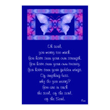 A001 Oh Soul - Butterfly Framable Print 1