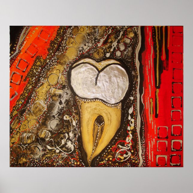 A014 Tandkänslighet Poster (Framsidan)