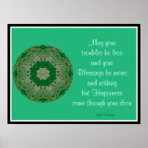 A05 Celtic Kaleidoscopic Mandala - Irish Bluting8