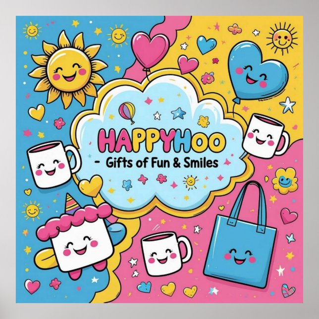 A0- A Happyhoo poster (Framsidan)
