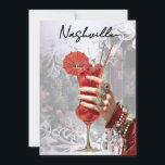 *~* A101 Cocktail PHOTO Nashville 16 BACHELORETTE Inbjudningar<br><div class="desc">(A101-sökning efter samma eller liknande produkter. Eller... sök "anna rosa" xxxx efter vad du någonsin söker. Denna inbjudan är till största delen ORNAGE, OPULENT, Vintage och Victorian alla med tunga i kindgömt sassy vibe. En kvinnas hand TOASTING den brud som ska vara. m * NASHVILLE BACHELORATE INVITATION är energiskt förbättrad,...</div>