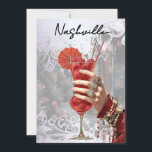 *~* A101 Cocktail PHOTO Nashville 16 BACHELORETTE Inbjudningar<br><div class="desc">(A101-sökning efter samma eller liknande produkter. Eller... sök "anna rosa" xxxx efter vad du någonsin söker. Denna inbjudan är till största delen ORNAGE, OPULENT, Vintage och Victorian alla med tunga i kindgömt sassy vibe. En kvinnas hand TOASTING den brud som ska vara. m * NASHVILLE BACHELORATE INVITATION är energiskt förbättrad,...</div>