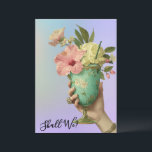 *~* A101 FOTO Ornamenterad Cocktail 10 MOGNA FRUEN Inbjudningar<br><div class="desc">(sök efter A101 för liknande produkter. Eller... sök "anna rosa" xxxx för vad du än söker. Denna serie inbjudningar är mestadels ORANGE,  LYXRIK,  Vintage och Viktoriansk med en dold fräck ton. En kvinnas hand TOASTAR bruden.</div>