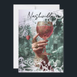 *~* A101PHOTO Cocktail Nashville MOGENBRUD 30 Inbjudningar<br><div class="desc">(sök A101 efter samma eller liknande produkter. Eller... sök "anna rosa" xxxx för vad du än söker. Denna serie inbjudningar är mestadels ORNAMENTALA ,  LYXSAMA ,  Vintage och Victorian med en dold sassy ton. En kvinnas hand TOASTAR bruden.</div>