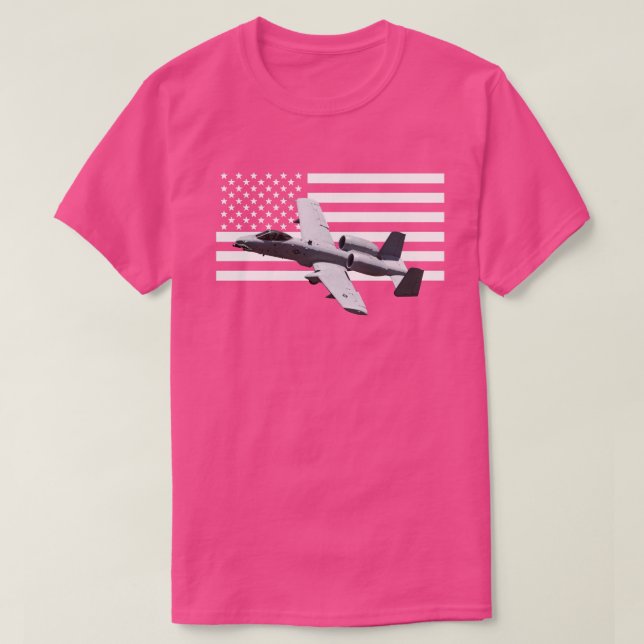 A10 A10 Thunderbolt Warthog Brrt Shark munnen Drag T Shirt (Design framsida)