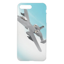 A10 militärflygplansillustration