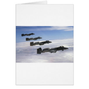 A10 Thunderbolt II Hälsningskort