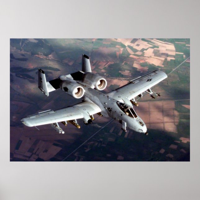 A10 Thunderbolt II Poster (Framsidan)