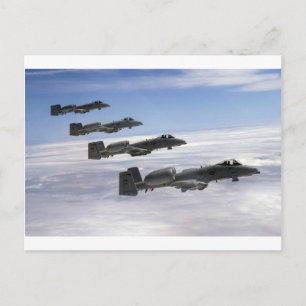 A10 Thunderbolt II Vykort