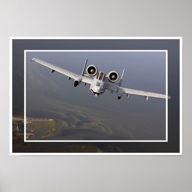 A10 Thunderbolt Poster (Framsidan)