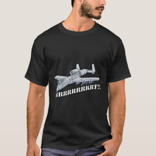 A10 Warthog Brrt Pro Militär T Shirt
