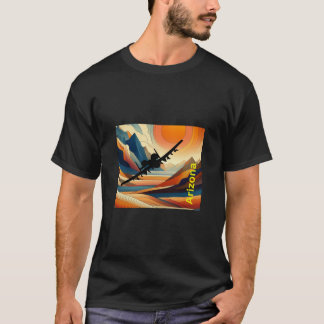 A10 Warthog Over Arizona T Shirt