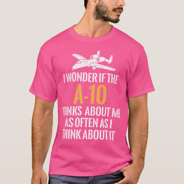 A10 Warthog T Shirt (Framsida)