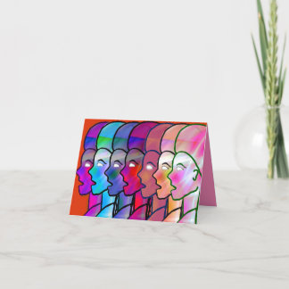 A119D - Spegel-kort - den andra chicken Tack Kort